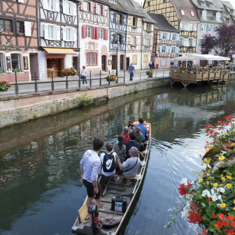 Colmar by boat