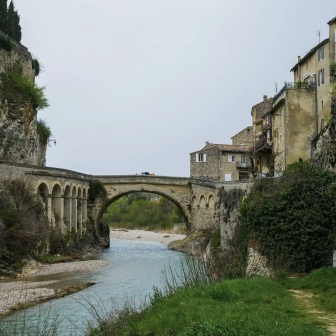 Walk through the medieval village of Vaison-la-Romaine
