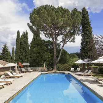 Romantic stay at Hostellerie Abbaye de la Celle