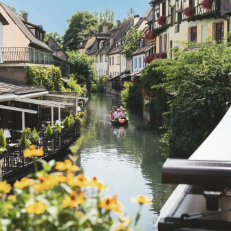 Boat getaway in Colmar