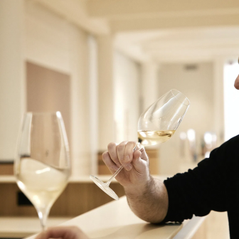 Champagne tasting at a Champagne house