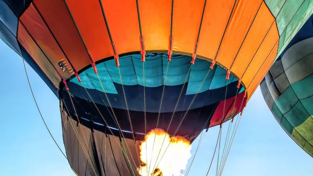 Hot-air balloon ride in Alsace