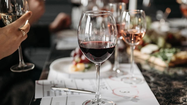 Lunch and wine tasting