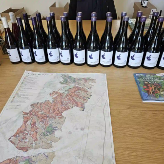 Dégustation des crus de Fleurie dans le Beaujolais