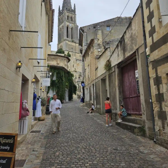 Visite de la cité de Saint-Emilion
