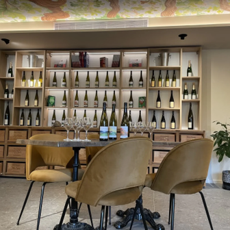 Espace de dégustation en Alsace