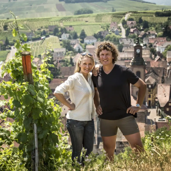 Vigneron adepte de la biodynamie