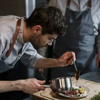 Repas gastronomique étoilé près d'Angers