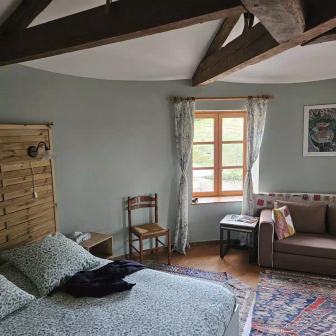 Chambre pour un week-end viticole à Brouilly