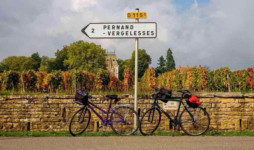 Faire la route des vins à vélo
