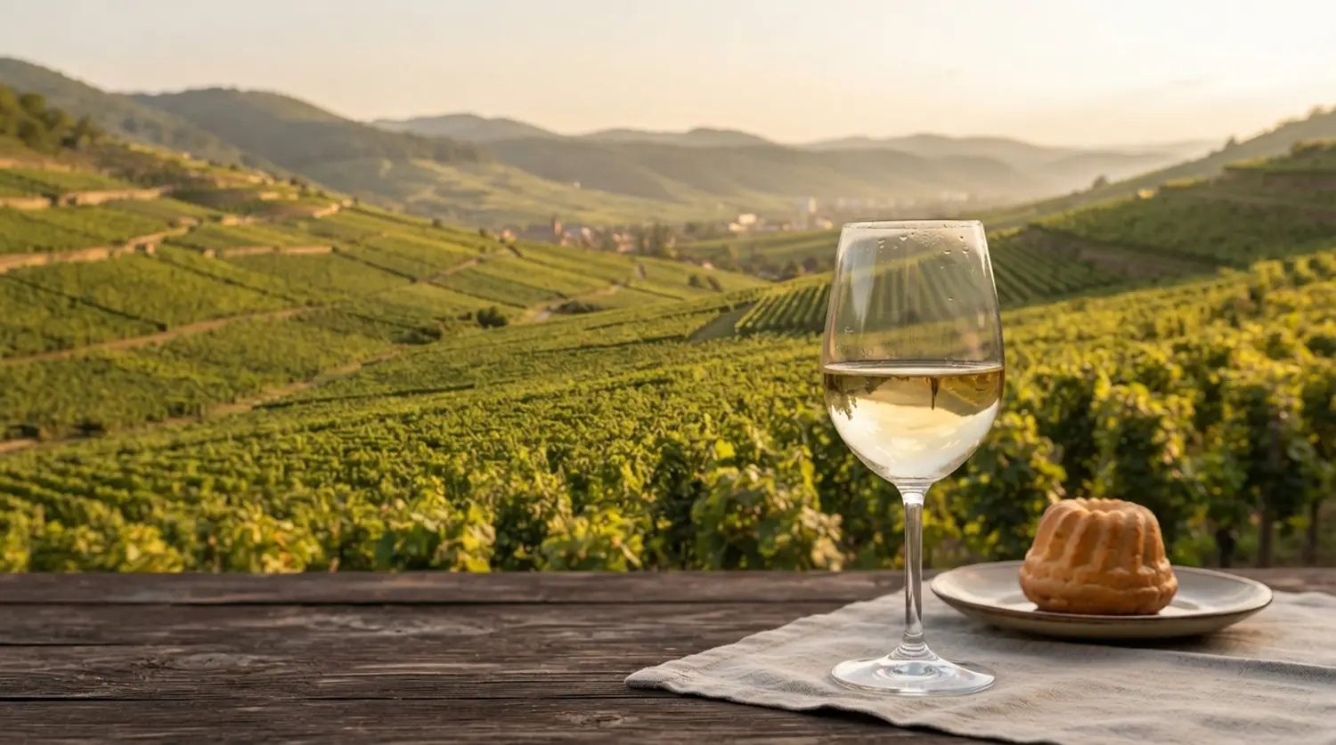 Déguster un verre de vin au château du Haut-Kœnigsbourg