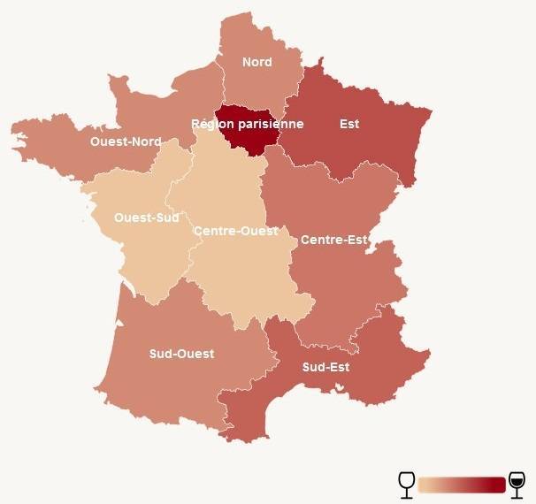 prix moyen vin region