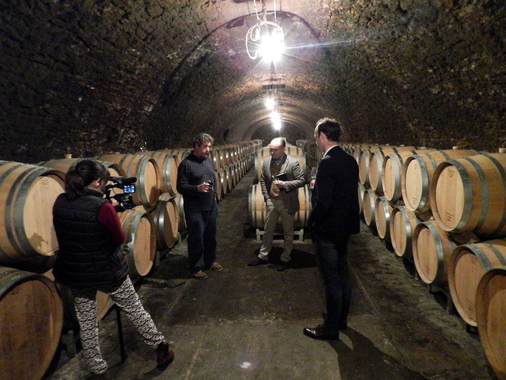 Olivier Poussier au Domaine Selosse