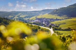 Les itinéraires sur la route des vins de Bourgogne