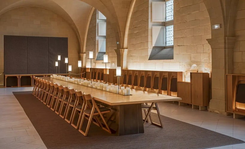 Abbaye de Fontevraud - salle restaurant