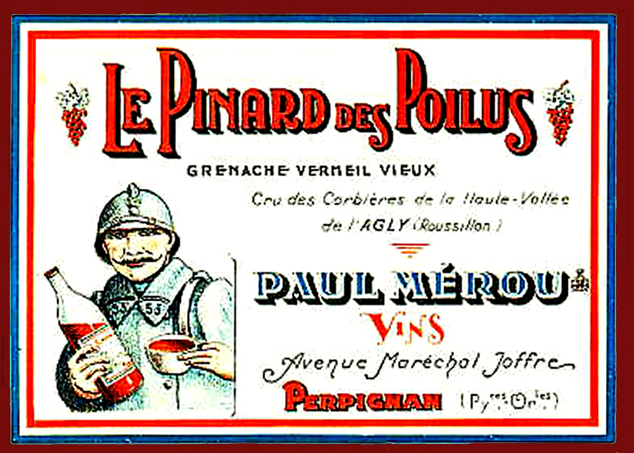 Vin des Poilus Première Guerre Mondiale