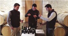 Atelier assemblage au Château de Ferrand à Saint-Emilion