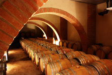 Château Montana cellar in Banyuls