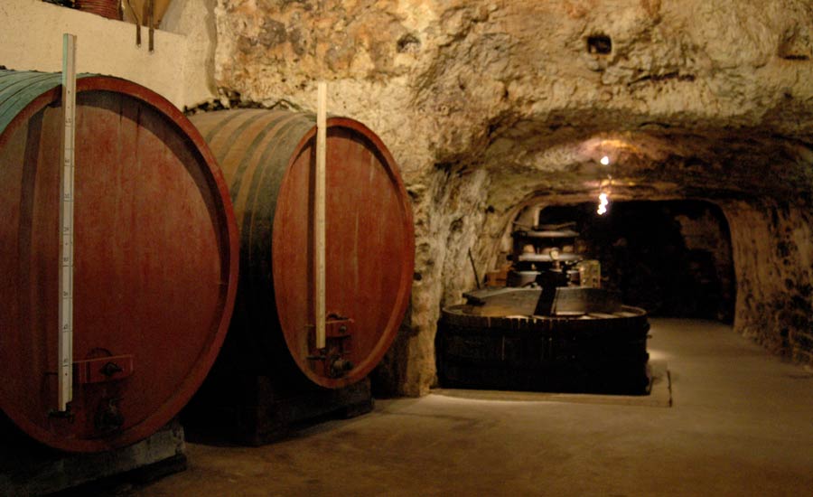 Caves du Père Auguste - Loire - Barrels