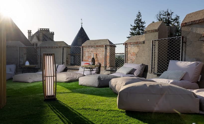 Chateau de Couches - Rooftop du Château
