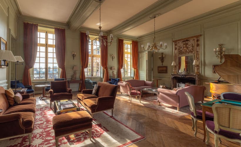 Château d'Etoges - Salon - Champagne