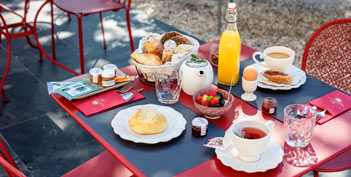 Château Meyre - Hébergement - Petit déjeuner