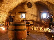 Winemaker guest table in Burgundy