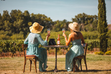 Rosés wine tasting