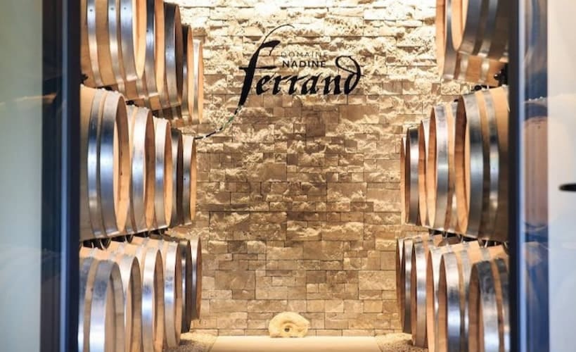 Domaine Nadine Ferrand - Barrel cellar