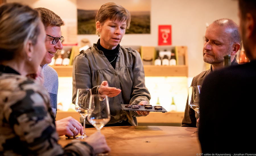 Wine-tasting at Domaine Marcel Freyburger in Ammerschwihr