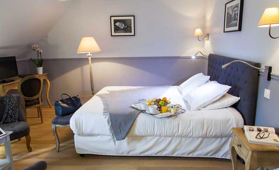 L’Hostellerie des Clos - Chablis - Bedroom