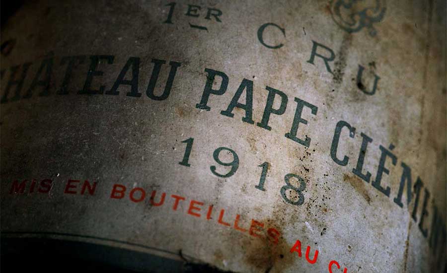 Château Pape Clément - Wine label