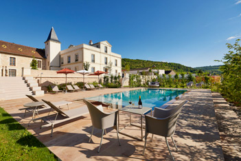 Prosper Maufoux - Château de Saint-Aubin - Vue