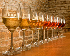 Wine tastings along the Jura wine trail